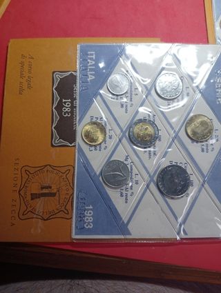 3 Serie Monete Italia 1982/83/84.