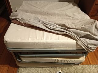 Cama plegable - Sofá cama beige