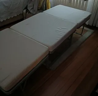 Cama plegable - Sofá cama beige