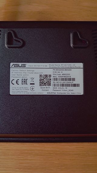 Router Asus RT-AC1200 - Dual Band