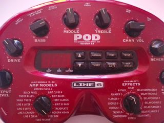 Line 6 POD 2.0 Pedalera