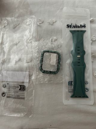 Correa y protector Apple Watch SE 44mm - Verde
