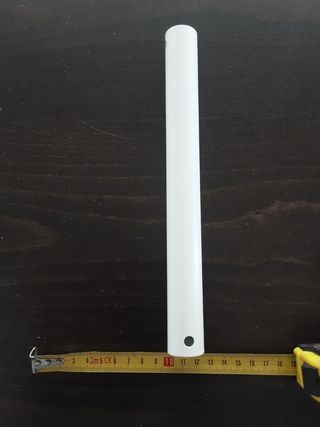 Tubo blanco ventilador 25cm