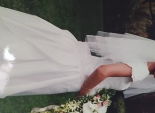 Vestido novia blanco