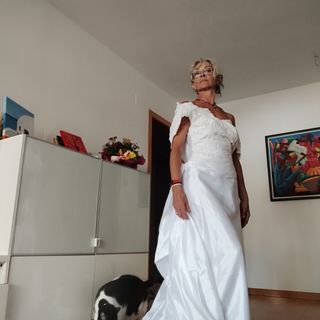 Vestido novia blanco