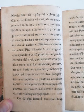 Libro Antiguo: El Dean de Killerine (1800)