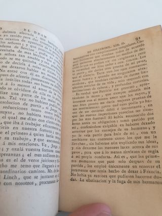 Libro Antiguo: El Dean de Killerine (1800)