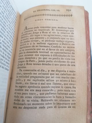 Libro Antiguo: El Dean de Killerine (1800)