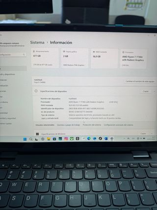 Lenovo Yoga 6 - Ryzen 7 16GB RAM