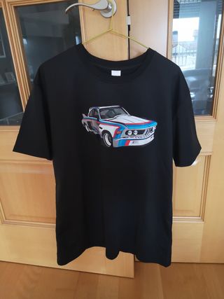 CAMISETA BMW E9 CS 1968/1975 RETRO
