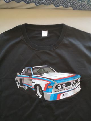 CAMISETA BMW E9 CS 1968/1975 RETRO