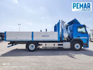 VOLVO FM 330 GRUA HIAB 144 CAJA FIJA 18T