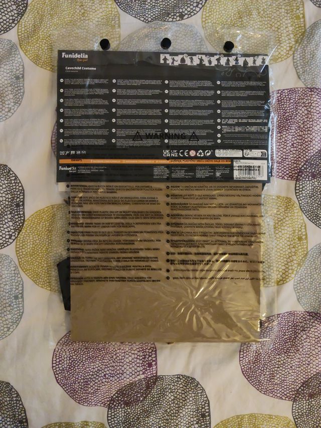 Disfraz cavernícola niño