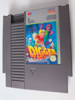 Juego Digger T-Rock Nintendo NES pal