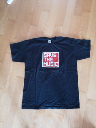 CAMISETA EUROPA FM SAVE THE MUSIC TALLA XL