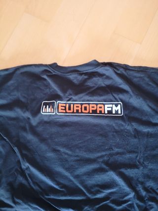 CAMISETA EUROPA FM SAVE THE MUSIC TALLA XL