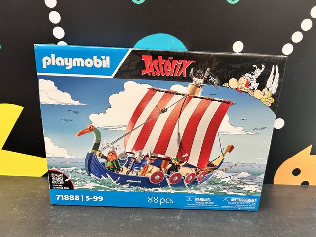 Playmobil 71888 Asterix Barco Vikingo