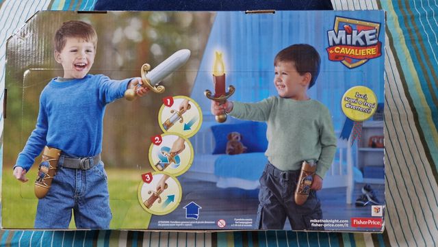 Spada Torcia Mike Cavaliere Fisher-Price