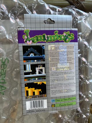 Lemmings Sega Game Gear PAL Completo en Caja 