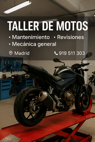 MOTOS 360 - Reparaciones Torrejón de Velasco