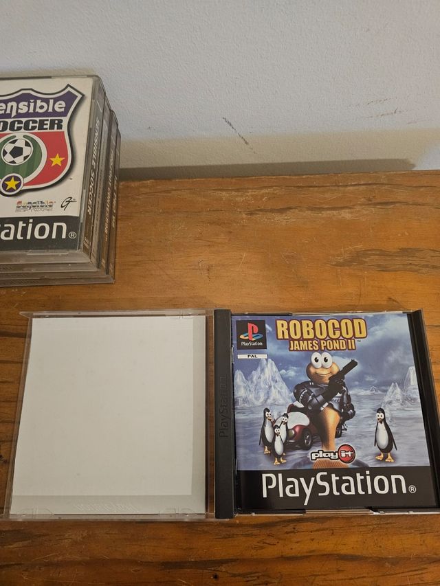 Jogo Robocod James Pond II - PS1 PSX PAL UK