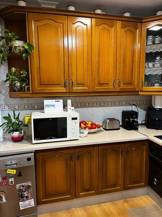 Cocina madera completa