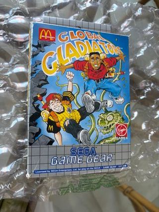 Global Gladiators Sega Game Gear PAL Sin Manual
