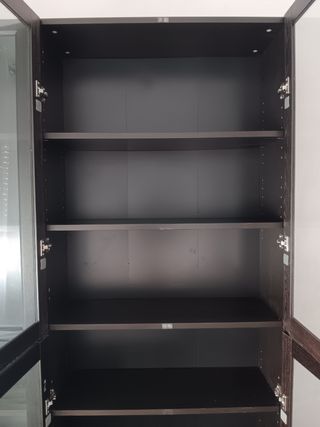 Librerias de madera oscura