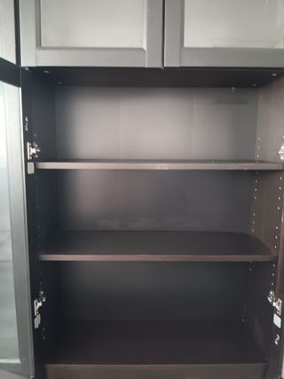 Librerias de madera oscura