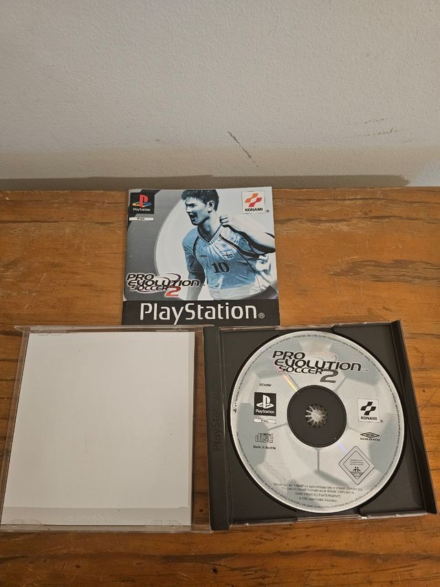Jogo pes 2 Pro Evolution Soccer 2 - PS1 PSX PAL UK