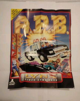 A.P.B ATARI LYNX VIDEOGAME 1990 SCATOLA ORIGINALE 
