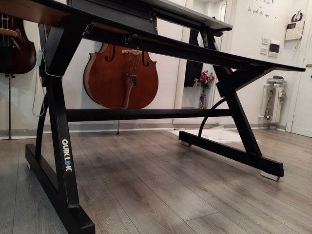 Scrivania da PC e Studio Quik Lok a 2 piani