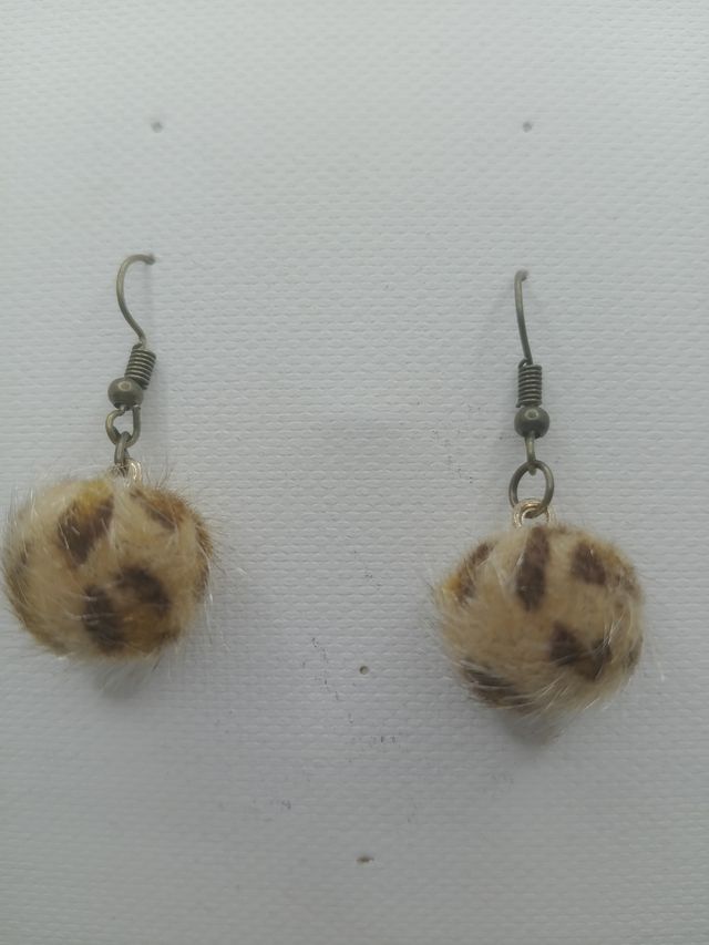 Pendientes leopardo - Sin usar
