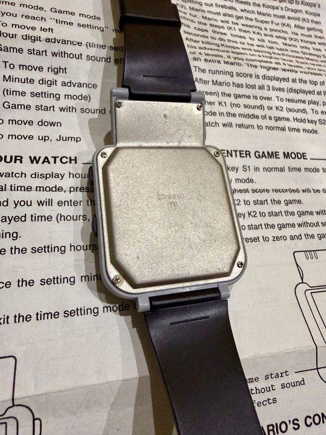 Reloj ZEON Nintendo Super Mario Bros. NOS