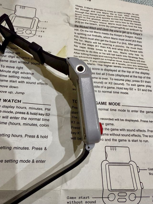 Reloj ZEON Nintendo Super Mario Bros. NOS