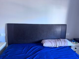 Cabecero cama 135cm - Piel sintética