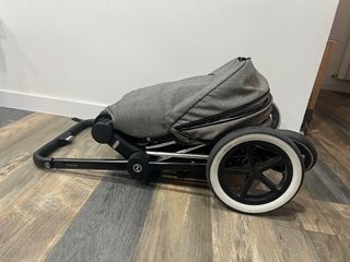 Cybex Priam: Carro bebé gris + accesorios