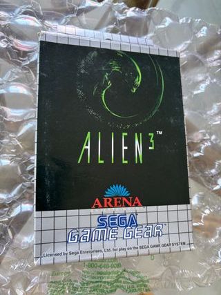 Alien 3 Sega Game Gear PAL Completo en Caja
