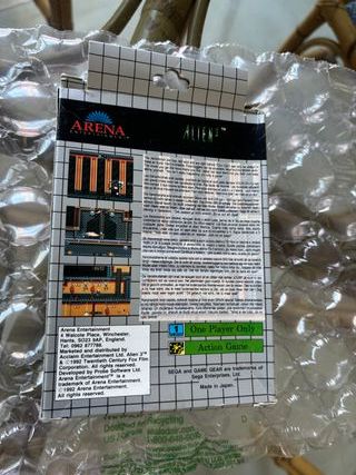 Alien 3 Sega Game Gear PAL Completo en Caja