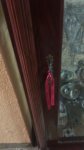 Vitrina madera nogal - Cristalera