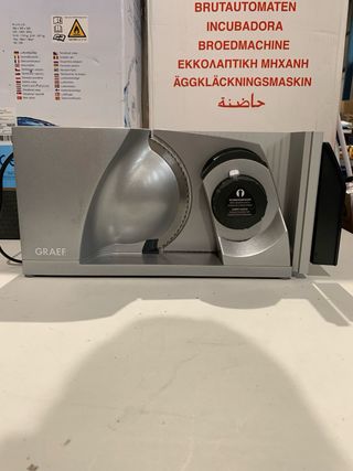 Graef Mytiny MT1000EU Cortadorafiambre Plegable 