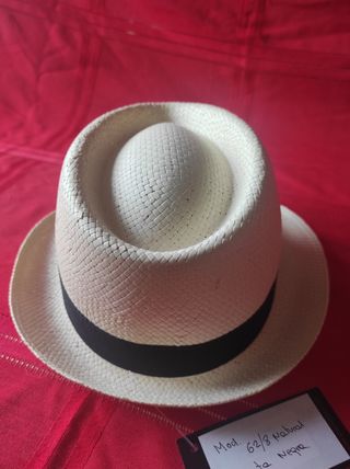 Sombrero Panamá W.Beagle Blanco . Beige