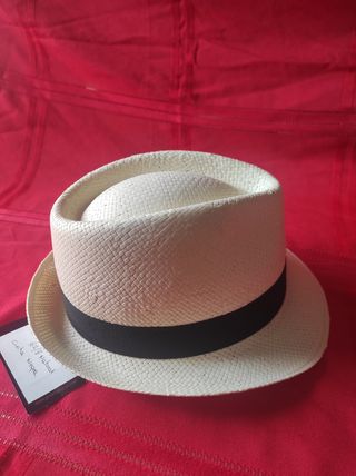 Sombrero Panamá W.Beagle Blanco . Beige