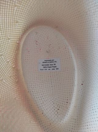 Sombrero Panamá W.Beagle Blanco . Beige