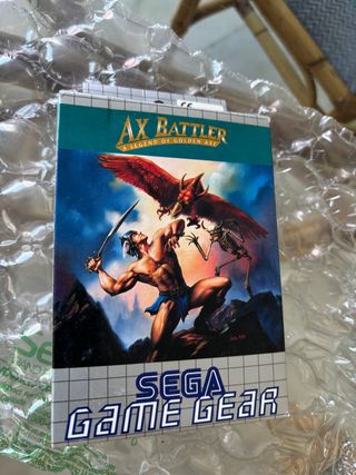 Ax Battler Sega Game Gear PAL Completo en Caja