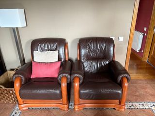 Sillón de piel
