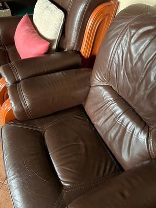 Sillón de piel