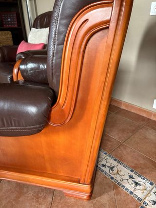 Sillón de piel