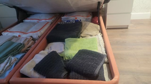 Canapé cama 150x200 /Naranja