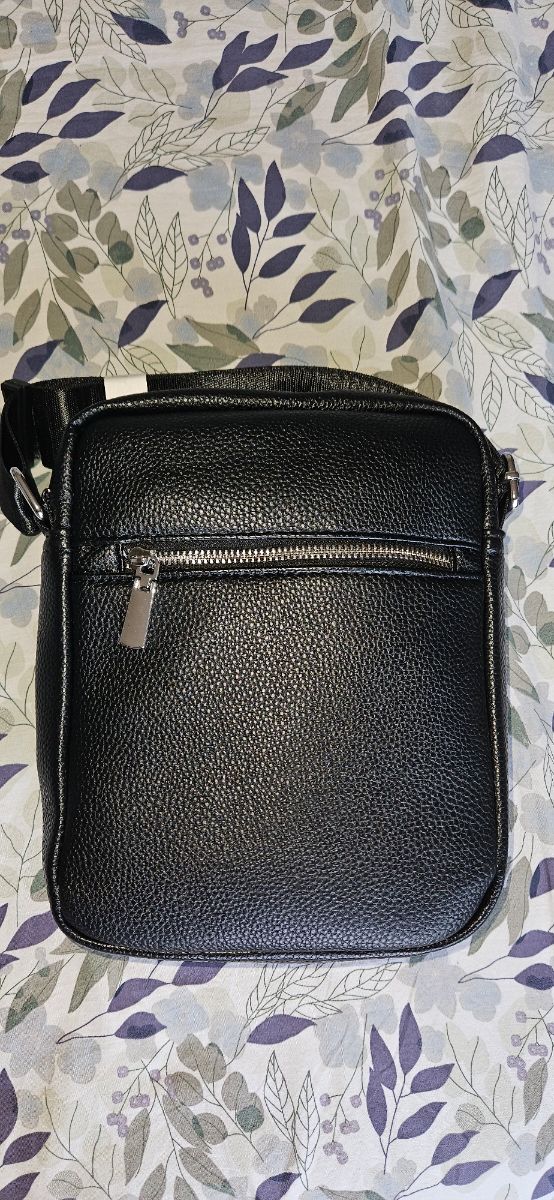 Bolso bandolera hombre negro